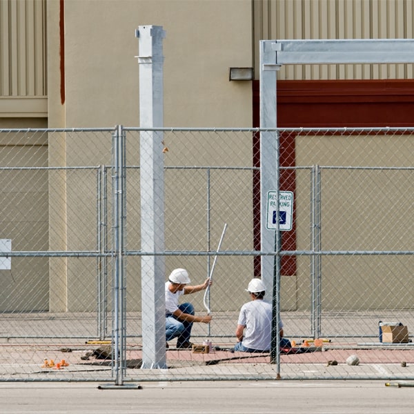 how much time can i lease the temporary fence for my construction site or event in Hopewell New Jersey